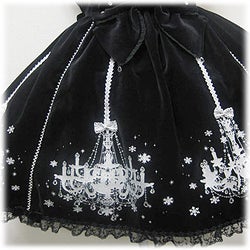 Chandelier Print JSK by Angelic Pretty