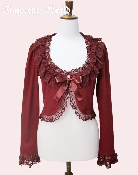 Cross Lace Bolero by Innocent World