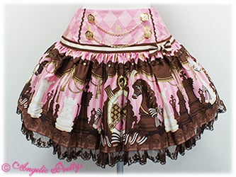 Chess Chocolate Skirt (2011 2nd Release) by Angelic Pretty