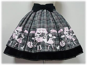 Candy-chan on a Walk (Osanpo Candy-chan) Skirt by Angelic Pretty