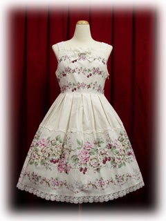 Cross Rose Print JSK II by Baby, the Stars Shine Bright