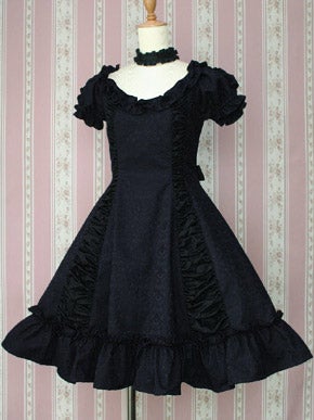 Baroque Jacquard Frill OP by Victorian Maiden