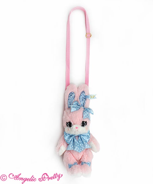 Lovely Lyrical Bunny Plush Pouch by Angelic Pretty