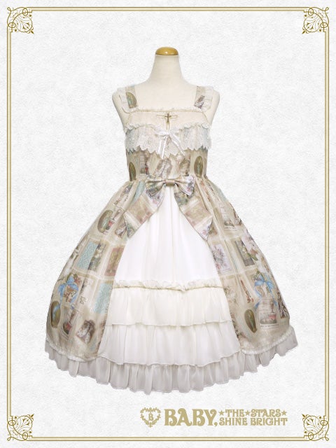 St．Mary Holy Card柄 Lily JSK/ベイビー 94987e75-bbe8-4c67-a609-
