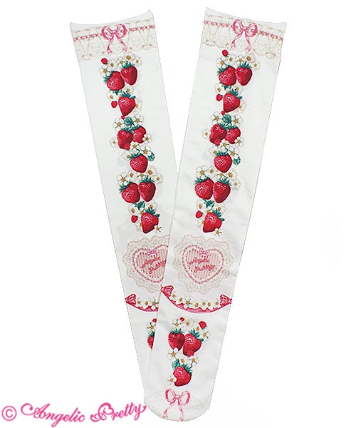 Strawberry Whip OTKs (2016 2nd Release) by Angelic Pretty