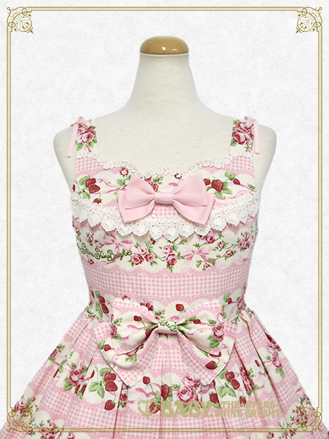 Sweetie Gingham Border JSK I (2018) by Baby, the Stars Shine Bright