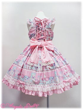 Fancy Box Shoulder Frill JSK by Angelic Pretty