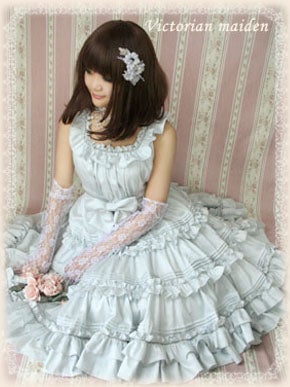 Frill Ribbon JSK by Victorian Maiden