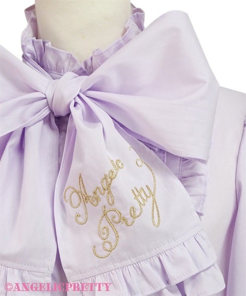 Charming Stand-up Collar Blouse by Angelic Pretty