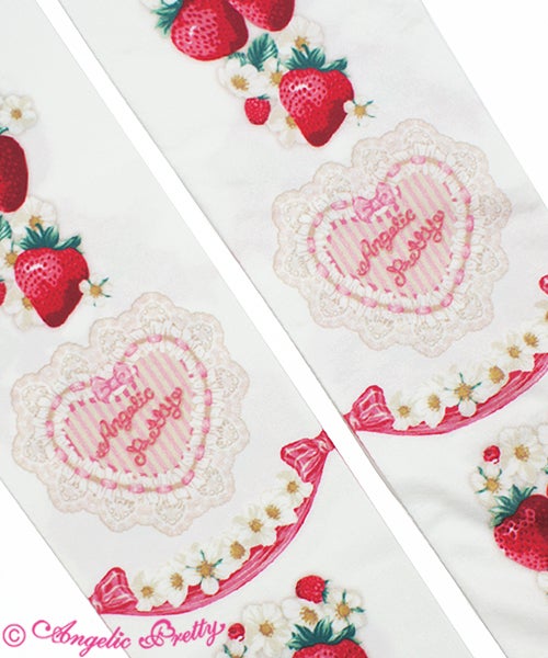 Strawberry Whip OTKs (2016 2nd Release) by Angelic Pretty