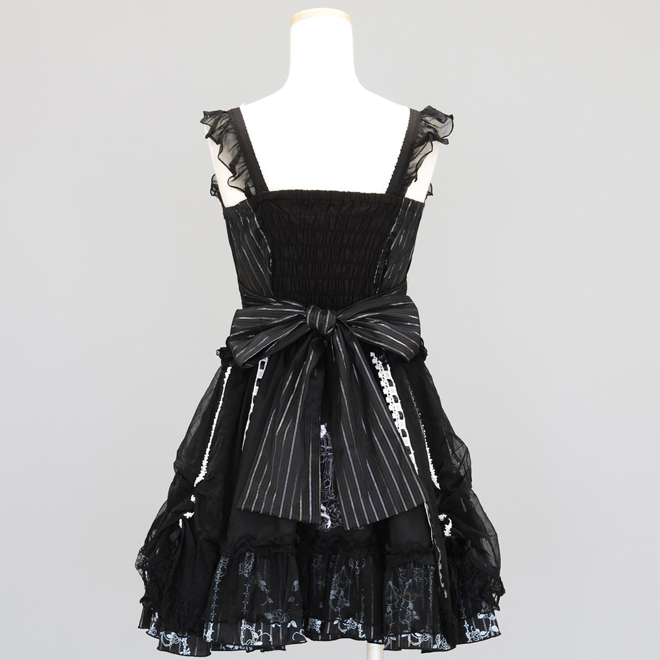 FRILL Birdcage Embroidery Ribbon JSK by h.NAOTO