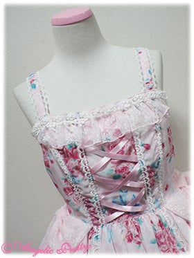 Eternal Rose Bouquet スカート Eternal Rose Bouquet Dress JSK by Angelic Pretty
