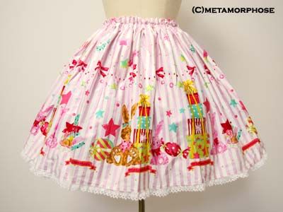 CL / Candy Star Rabbit Mini Skirt by Metamorphose Temps de Fille