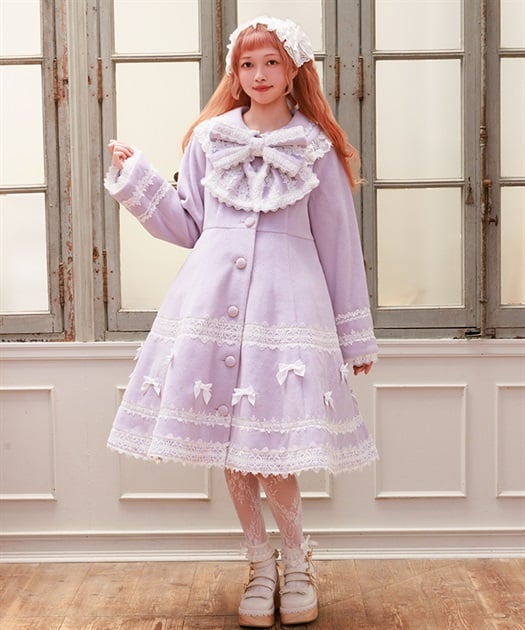 Chalmiere ~ Many Ribbons Coat by Axes Femme