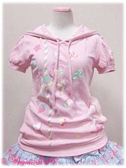 Sugary Carnival Print Parka by Angelic Pretty