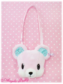 Shyness Bear Face Pouch by Angelic Pretty