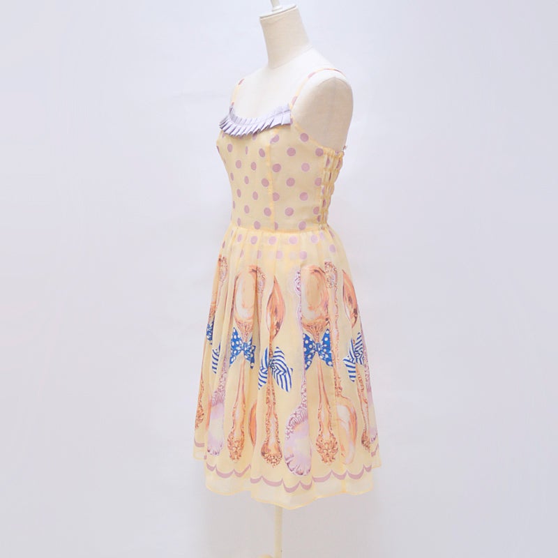 Teaspoon Print Sleeveless OP by Emily Temple Cute
