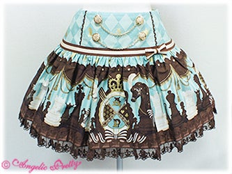 Angelic Pretty チェスチョコレートスカート Chess Chocolate Skirt by Angelic Pretty
