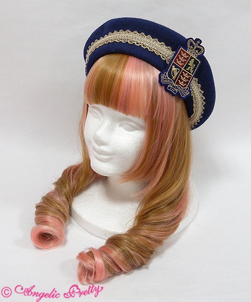 British Emblem Wool Beret by Angelic Pretty