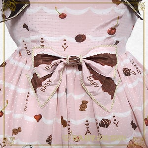 Fondant Chocolat Nounours Collection Ribbon JSK by Baby, the Stars