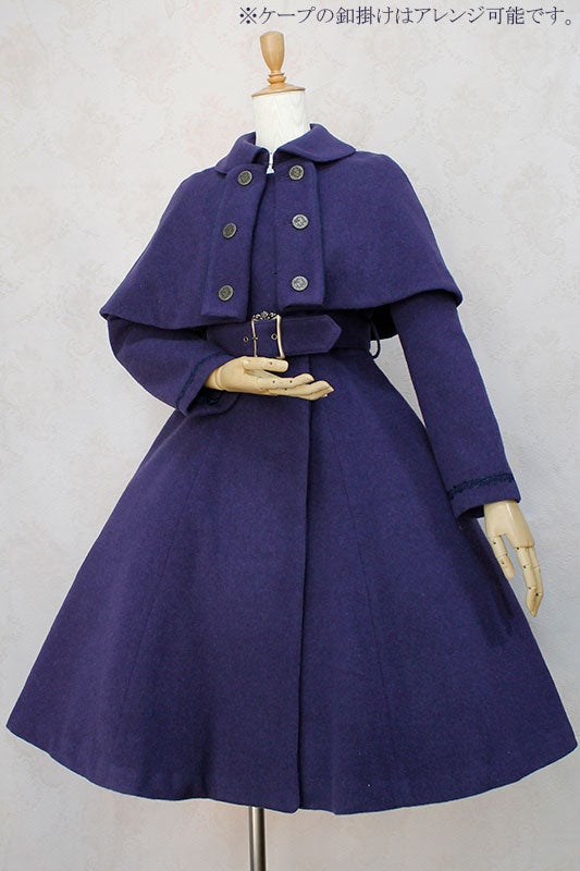 Irene Coat with Cape (2021) by Victorian Maiden
