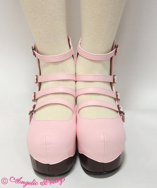 靴 Angelic Pretty Melty Chocolate Shoes Melty Chocolate Shoes by Angelic Pretty