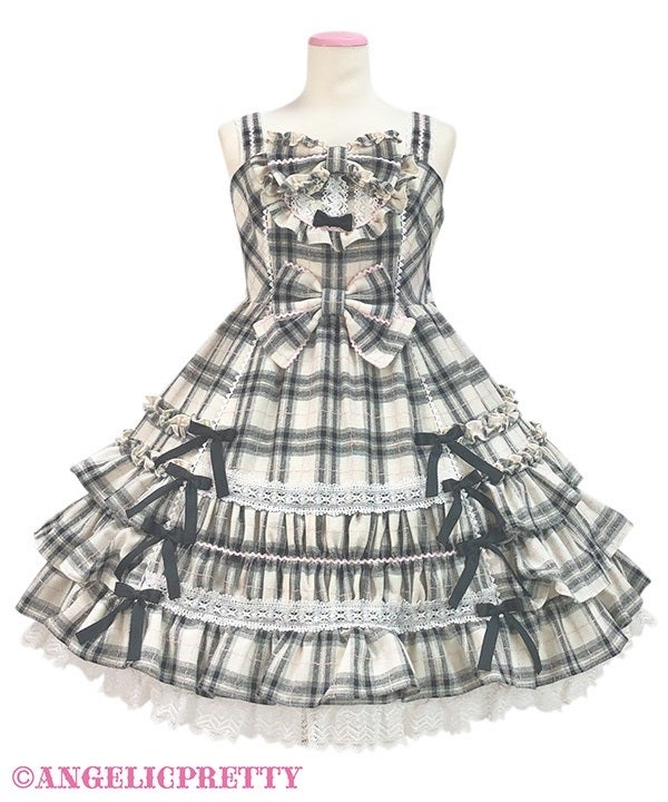 Frill Frill Ribbon JSK by Angelic Pretty