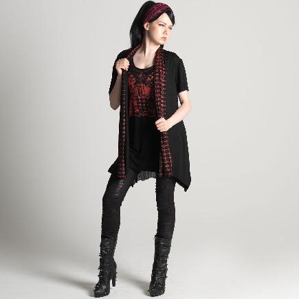 h.NAOTO x Puella Magi Madoka Magica KYOKO Cardigan by h.NAOTO