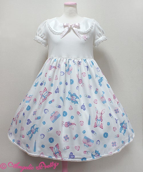 AngelicPretty Fancyhospital OP サックス Fancy Hospital Cutsew OP by Angelic Pretty