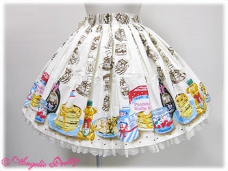Honey Cake Skirt by Angelic Pretty