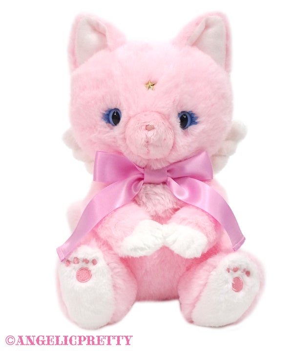 Milk Catぬいぐるみポーチ Milk Cat Plush Pouch by Angelic Pretty
