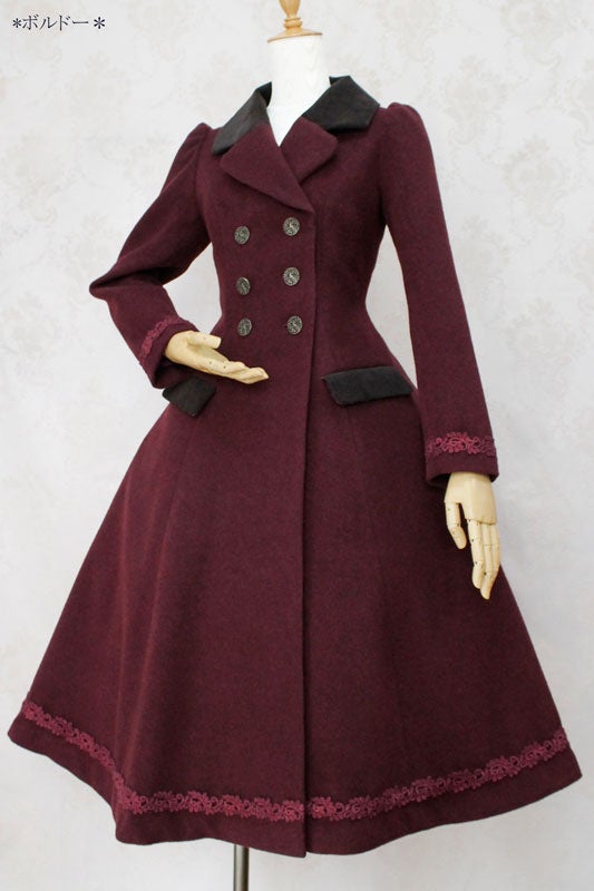 Patricia Long Coat by Victorian Maiden