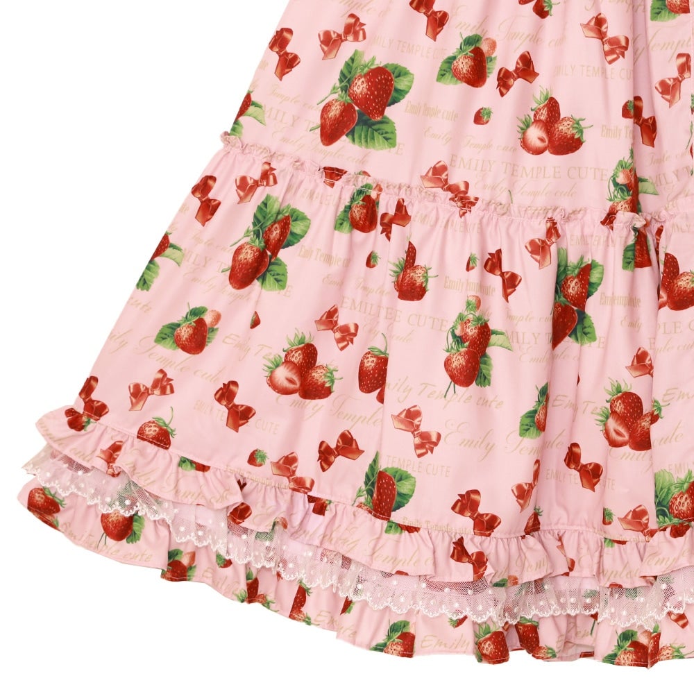 Mellow Strawberry Skirt by Emily Temple Cute