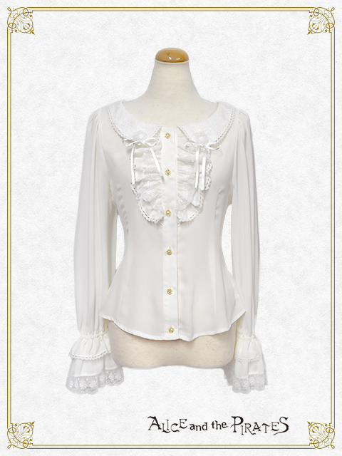 ALICE and the PIRATES 長袖ブラウス Anastasia Butterfly Collar Long Sleeve Blouse by Alice and the Pirates
