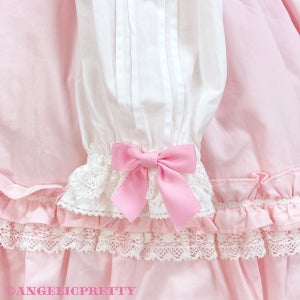 Dolly Girl Detachable Sleeves OP (Solid) by Angelic Pretty