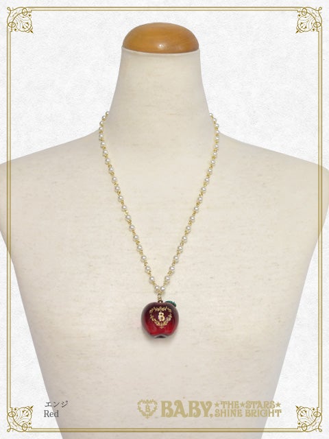 Apple Necklace by Baby, the Stars Shine Bright