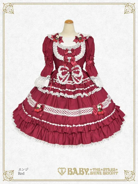 BABY いちご摘みワンピース Swinging Strawberry Garden OP by Baby, the Stars Shine Bright