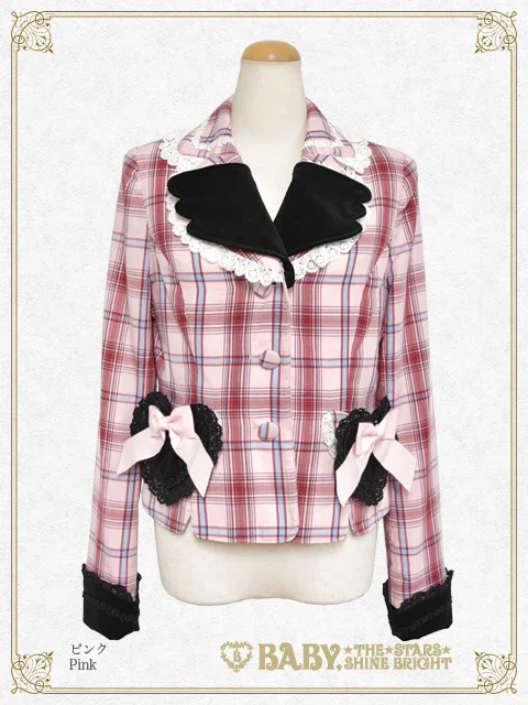 ☆新品☆Burton Zinnia Jacket Sサイズ チェック柄 Sweet Wing Tartan Check Jacket by Baby, the Stars Shine Bright