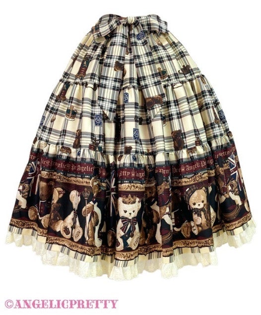 MTO] British Bear Tiered Skirt (2025) [Laforet Grand Bazar Special
