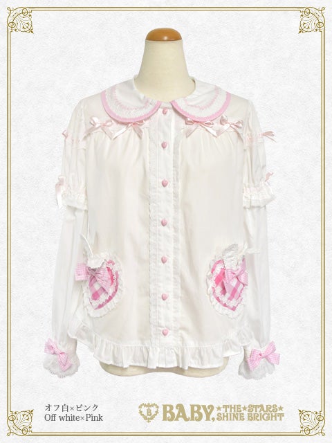 Alice Meets the White Rabbit Blouse (2025) by Baby, the Stars