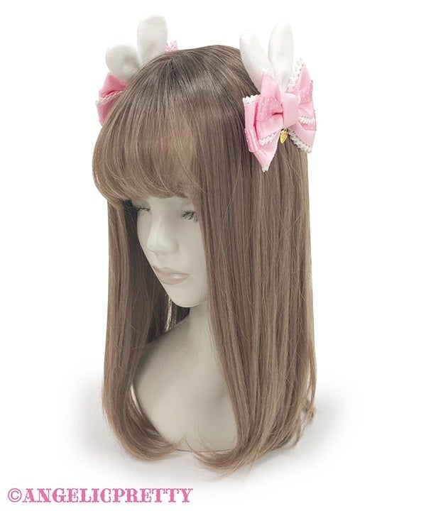 Cute Bunny Ribbon Clip Set by Angelic Pretty