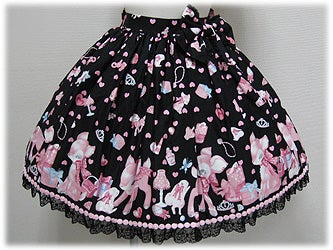 Milky-chan the Fawn Skirt by Angelic Pretty