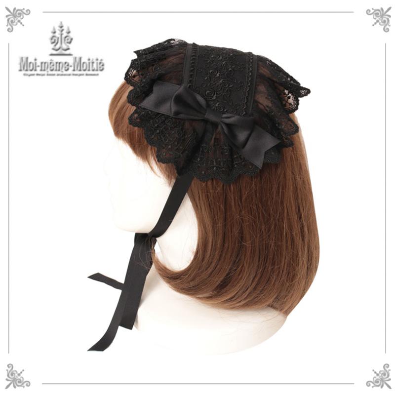 Cross Arch Lace Headdress by Moi-même-Moitié