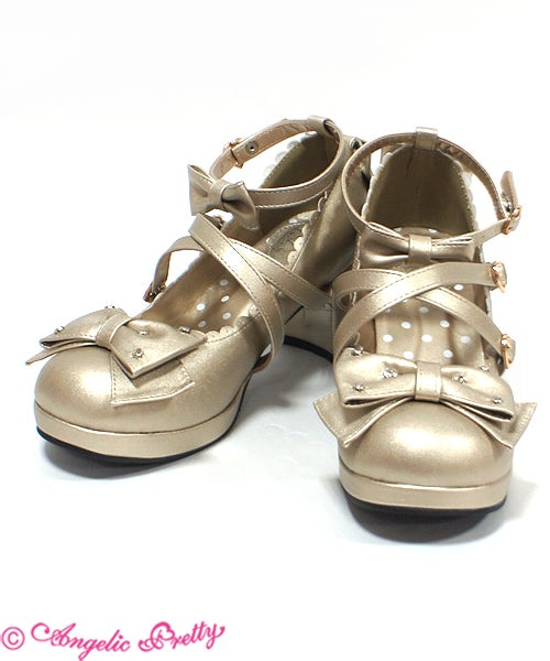 Jewelry Ribbon Shoes by Angelic Pretty