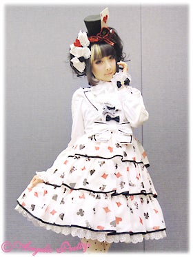 AngelicPretty『 Cardsマジシャン JSK』おまけ付き Royal Cards Magician JSK by Angelic Pretty