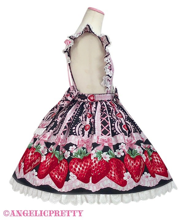 angelicpretty Decoration Strawberryスカート Decoration Strawberry Skirt by Angelic Pretty