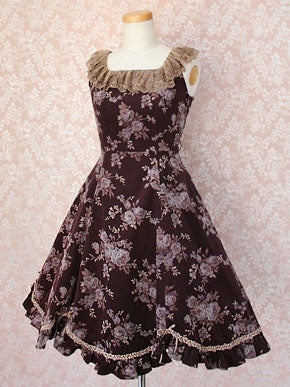 Rose Call Ribbon JSK (2007) by Victorian Maiden