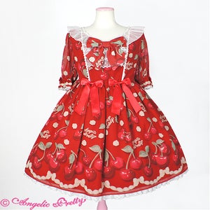 Creamy Cherry Special OP Set by Angelic Pretty