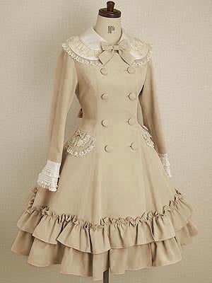 シャルロットコートワンピース　メアリーマグダレン Charlotte Coat OP by Mary Magdalene