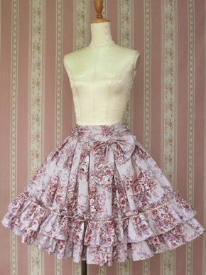 Victorian Doll Skirt (Classical Bouquet - 2012) by Victorian Maiden